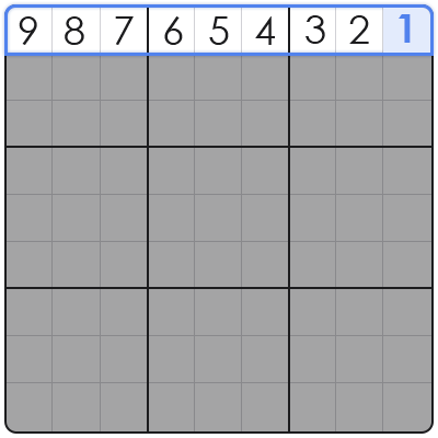 sudoku number placement strategies